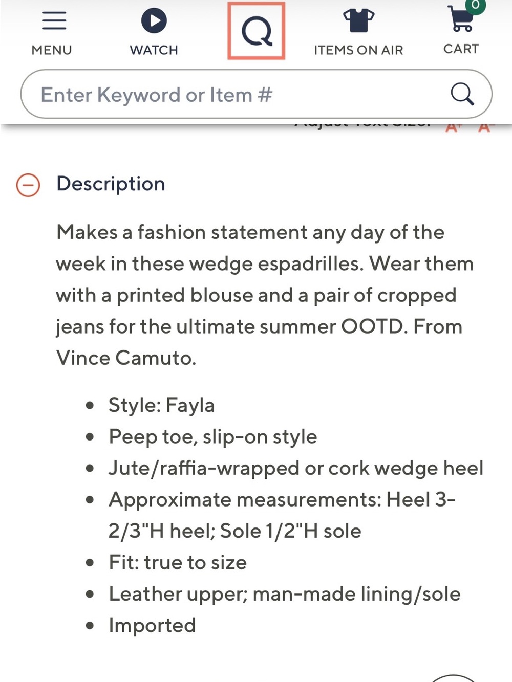 Vince Camuto Black Leather and Woven Espadrille Wedge Mules - Picture 6 of 6